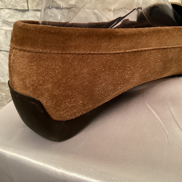 Stuart Weitzman Buckle Suede Loafers - Picture 8 of 12